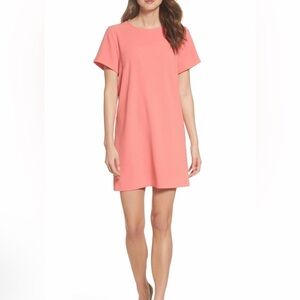 NWT - Felicity & Coco - Devery Shift Dress - Electric Coral - Size XS